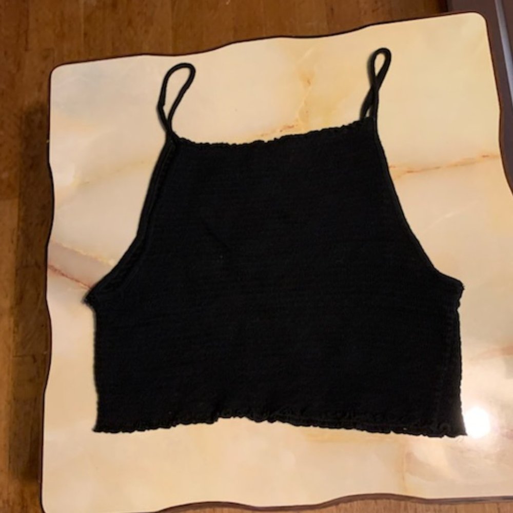 Forever 21 spaghetti straps  cropped top